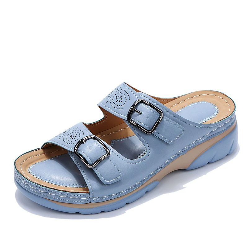 Otho | Sandales orthopédiques pour épine calcanéenne, pieds larges et arthrose