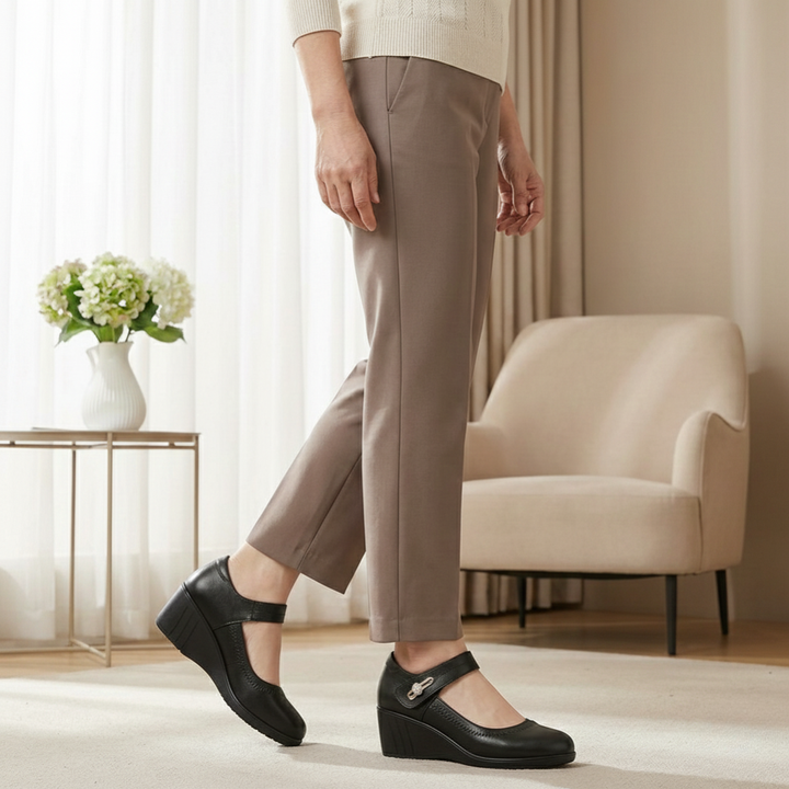 Lydia – Chaussures de confort élégantes à talons moyens