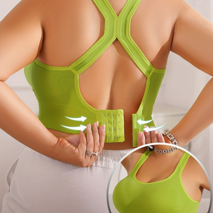 Vittoria - Brassière Sportive Grande Taille avec Coussinets Amovibles et Bretelles Réglables