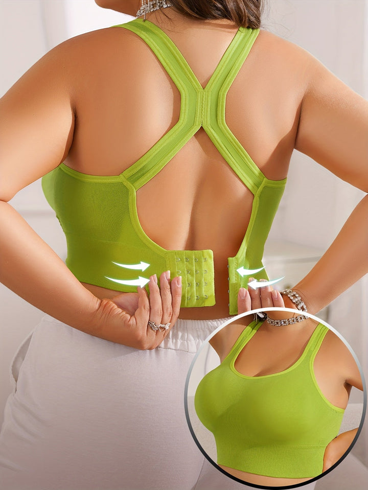 Vittoria - Brassière Sportive Grande Taille avec Coussinets Amovibles et Bretelles Réglables