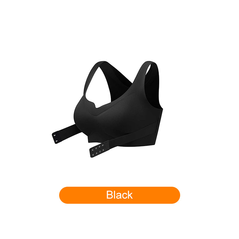 Hestia - Soutien-gorge push-up sans coutures avec fermeture à l'avant pour femmes