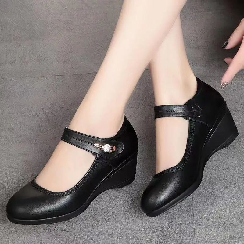 Lydia – Chaussures de confort élégantes à talons moyens