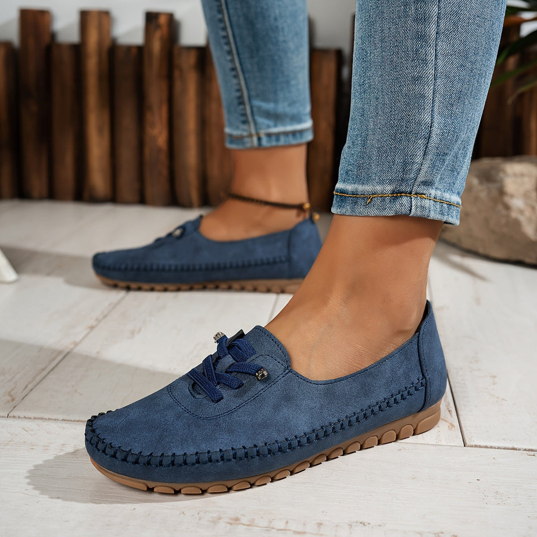 Orthelia™ – Mocassins souples à soutien intégral pour pieds sensibles
