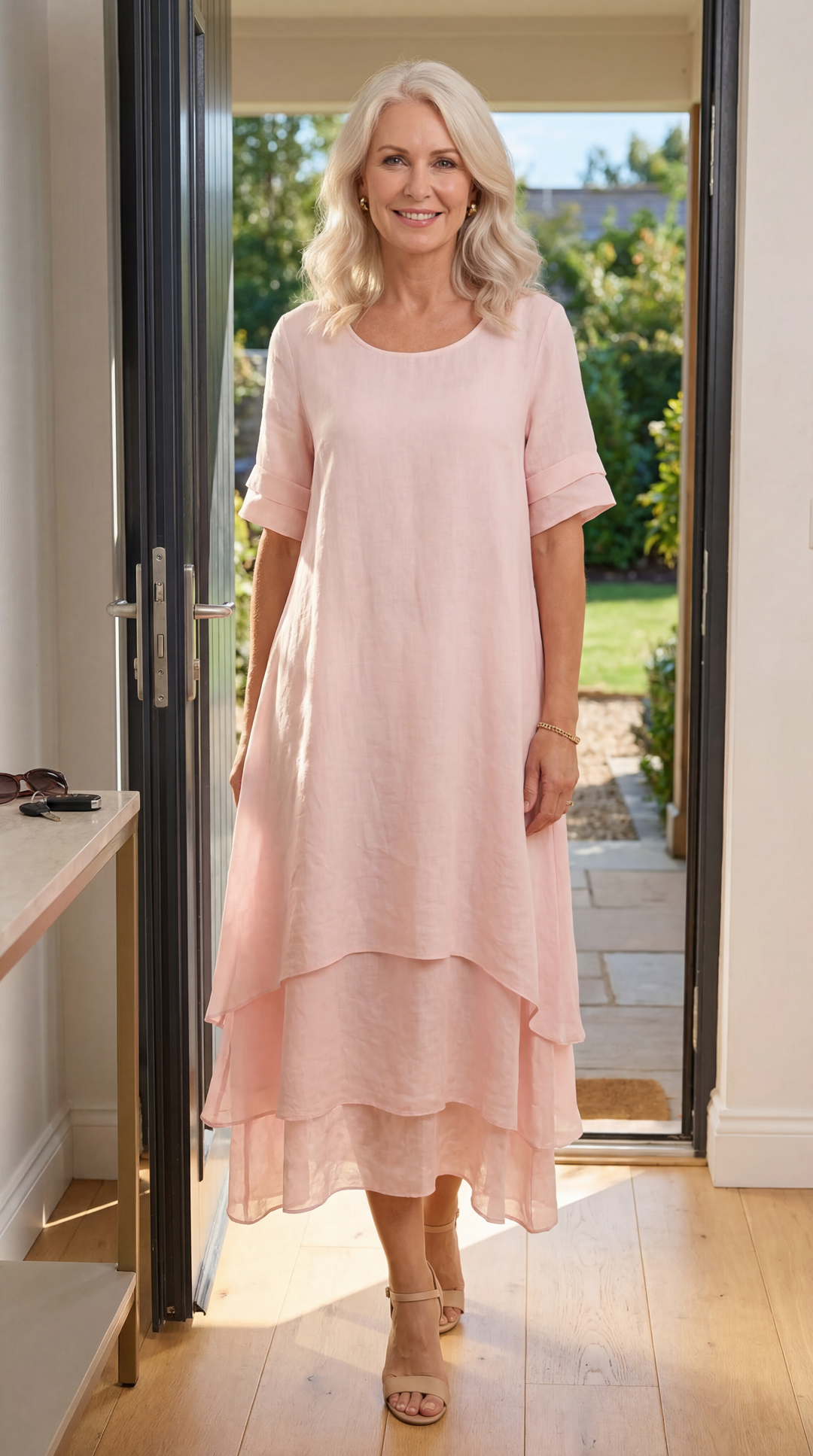 Robe Maxi Tiers Fluides Aria