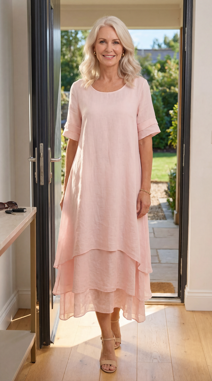 Robe Maxi Tiers Fluides Aria