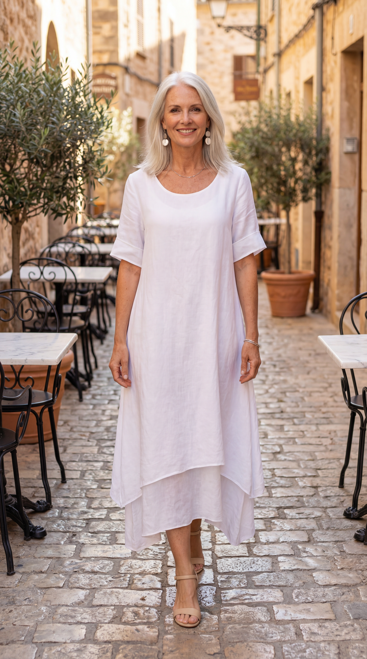 Robe Maxi Tiers Fluides Aria