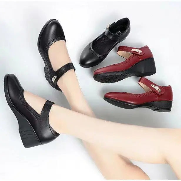 Lydia – Chaussures de confort élégantes à talons moyens