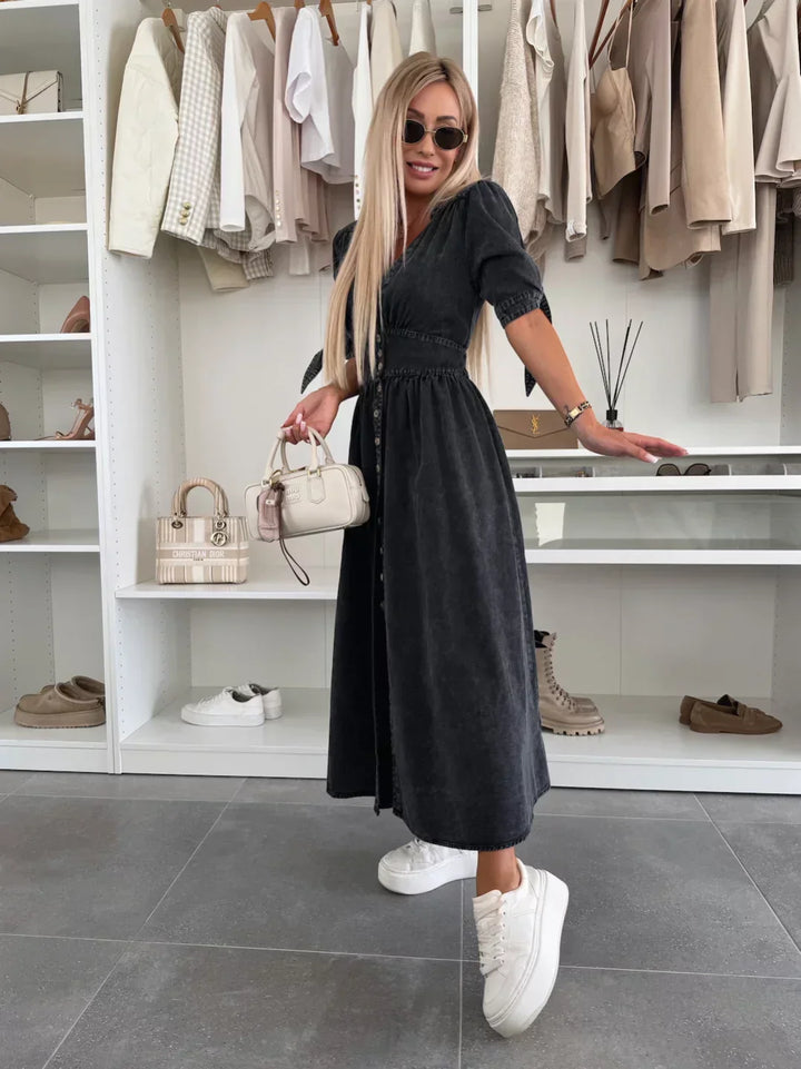 Vera - Robe en jean rayonnante