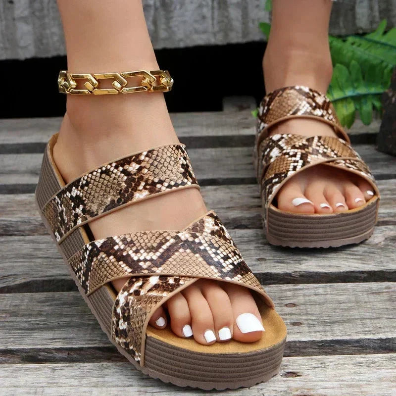 Junessa - Sandales orthopédiques en cuir premium – confort absolu et style incomparable