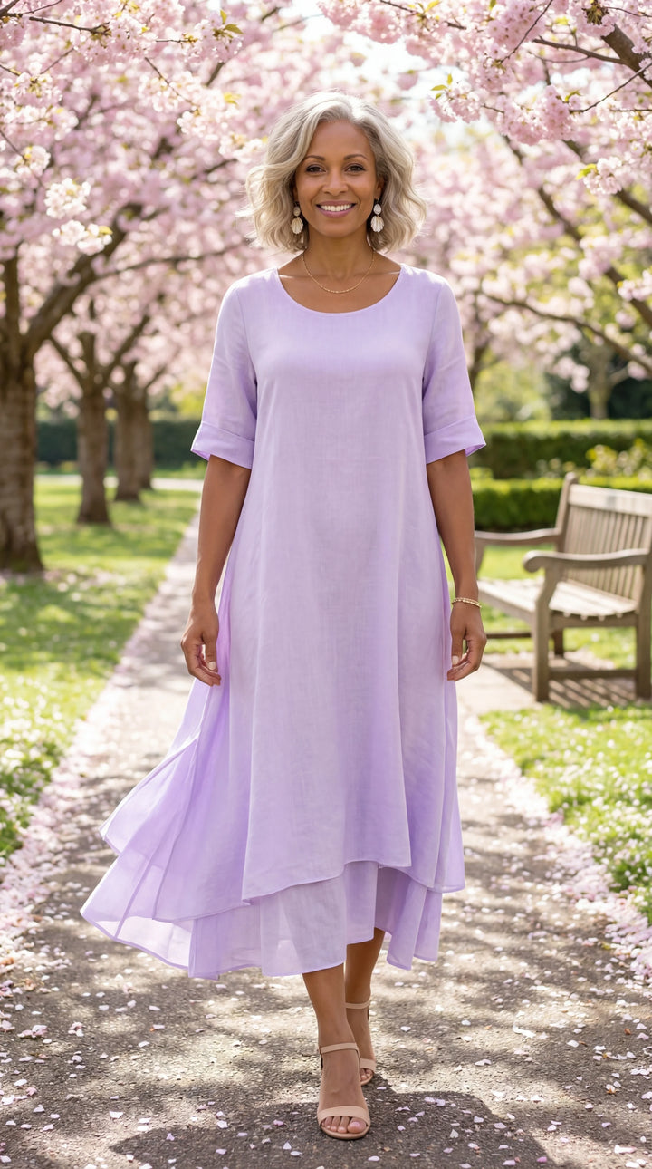 Robe Maxi Tiers Fluides Aria