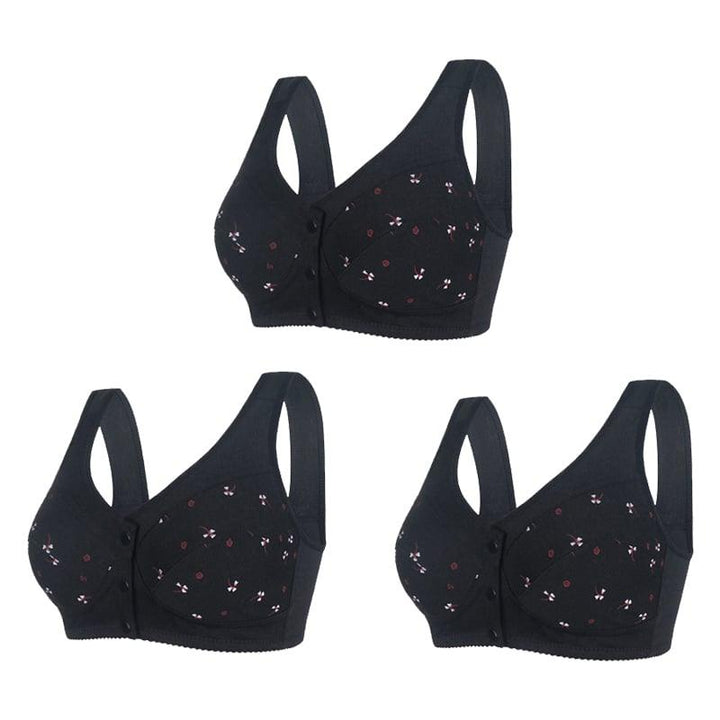 Bloem - Soutien-Gorge en Coton à Fermeture Frontale