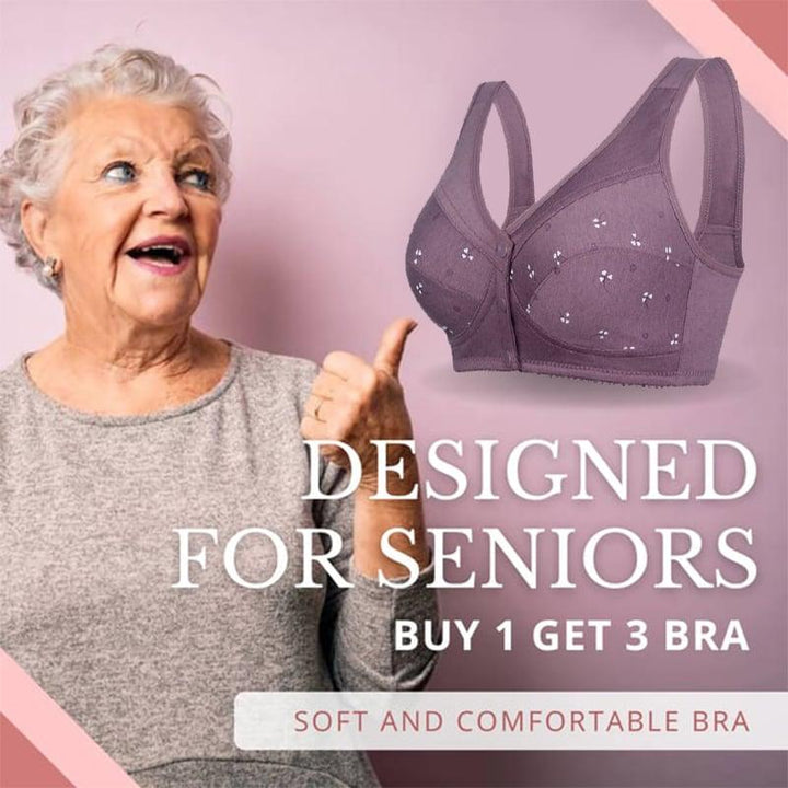 Bloem - Soutien-Gorge en Coton à Fermeture Frontale