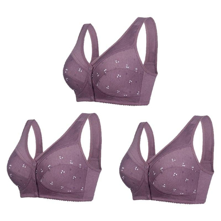 Bloem - Soutien-Gorge en Coton à Fermeture Frontale