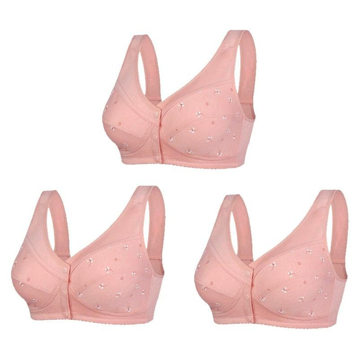 Bloem - Soutien-Gorge en Coton à Fermeture Frontale