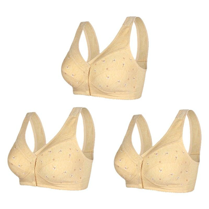 Bloem - Soutien-Gorge en Coton à Fermeture Frontale