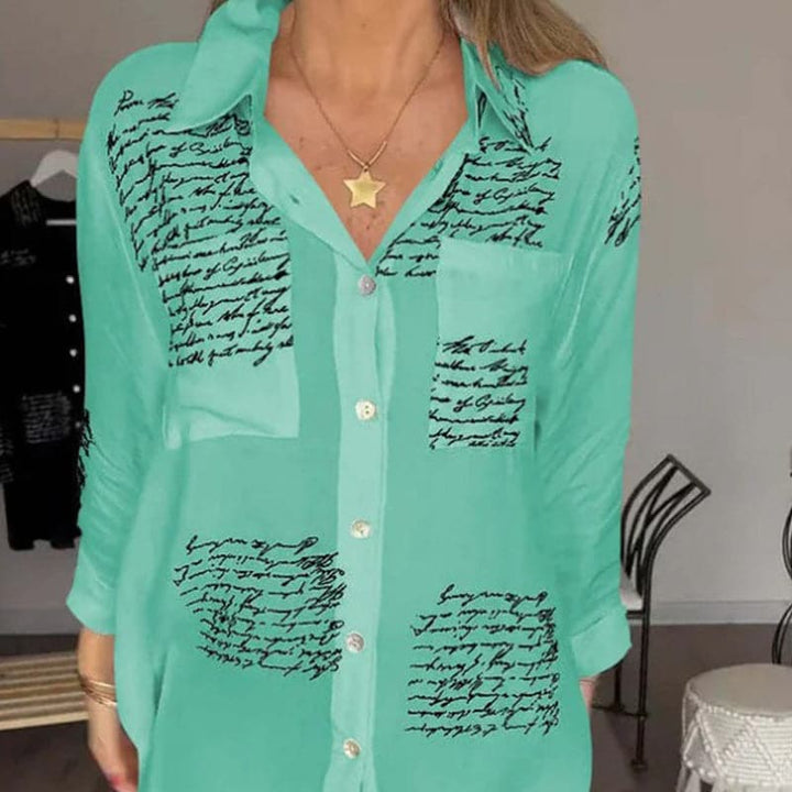 Gisandre - Chemise Imprimée Moderne Pour Femme