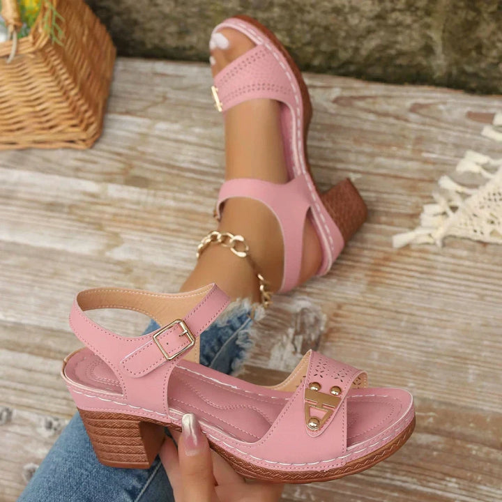 Odelia - Sandales à Talons pour Femme