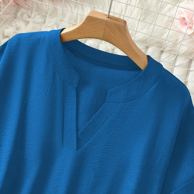 Sylmira - Blouse Ample Élégante à Col V