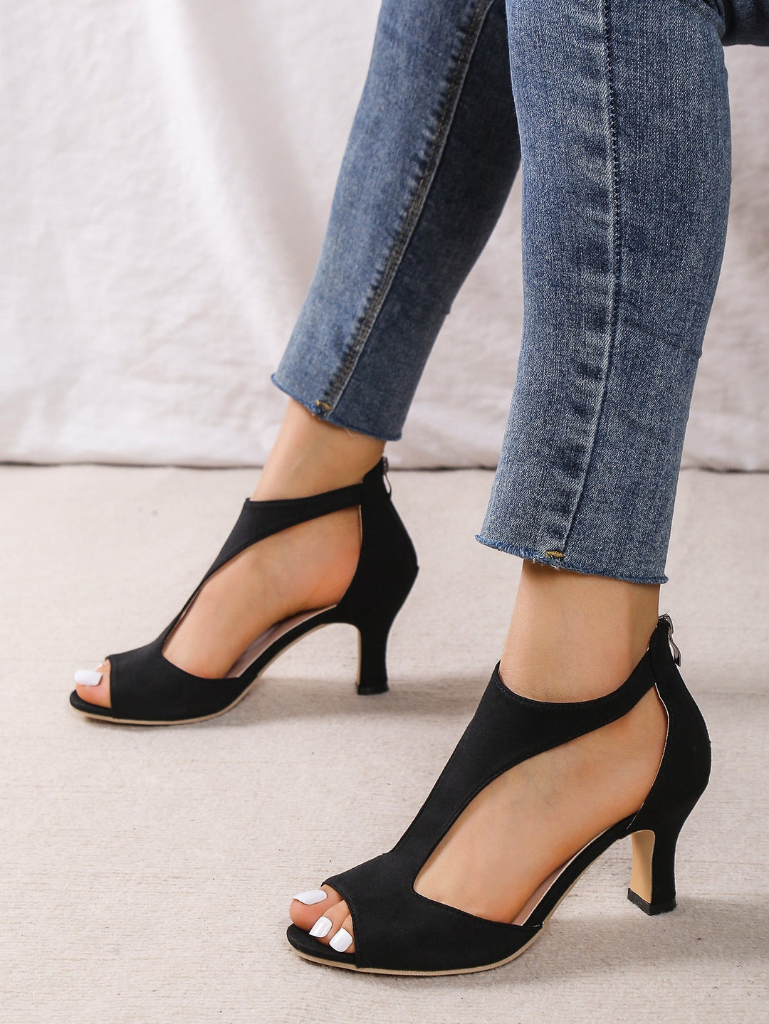 Mona - Talons Hauts Orthopédiques en Cuir – Confort et Élégance pour Chaque Pas